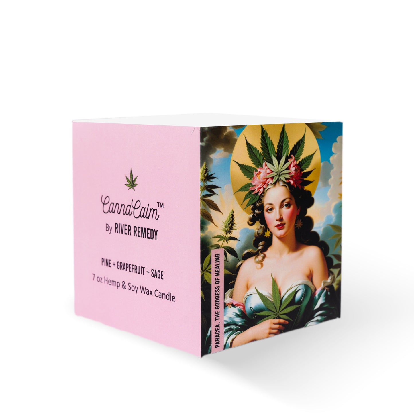 CannaCalm Hemp Goddess Candle