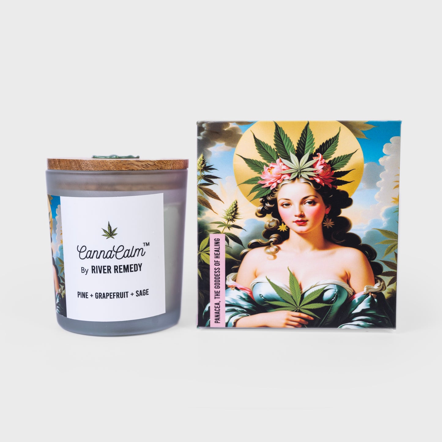 CannaCalm Hemp Goddess Candle