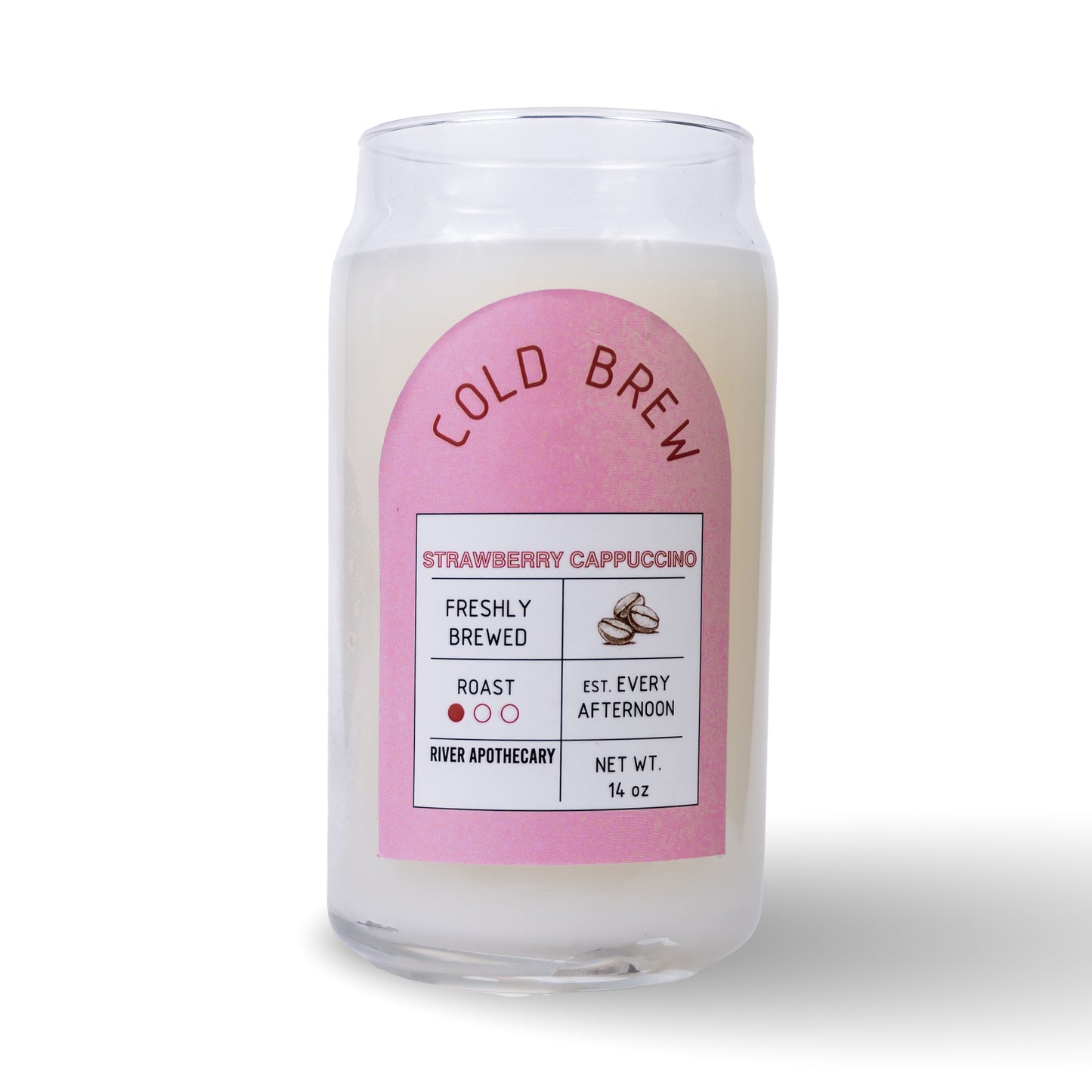 Strawberry Cappuccino Scented Candle